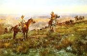 Charles M Russell Toll Collectors Spain oil painting reproduction